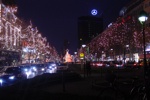 Berlin Unter den Linden zu Weihnachten