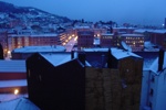 Oviedo im Schnee